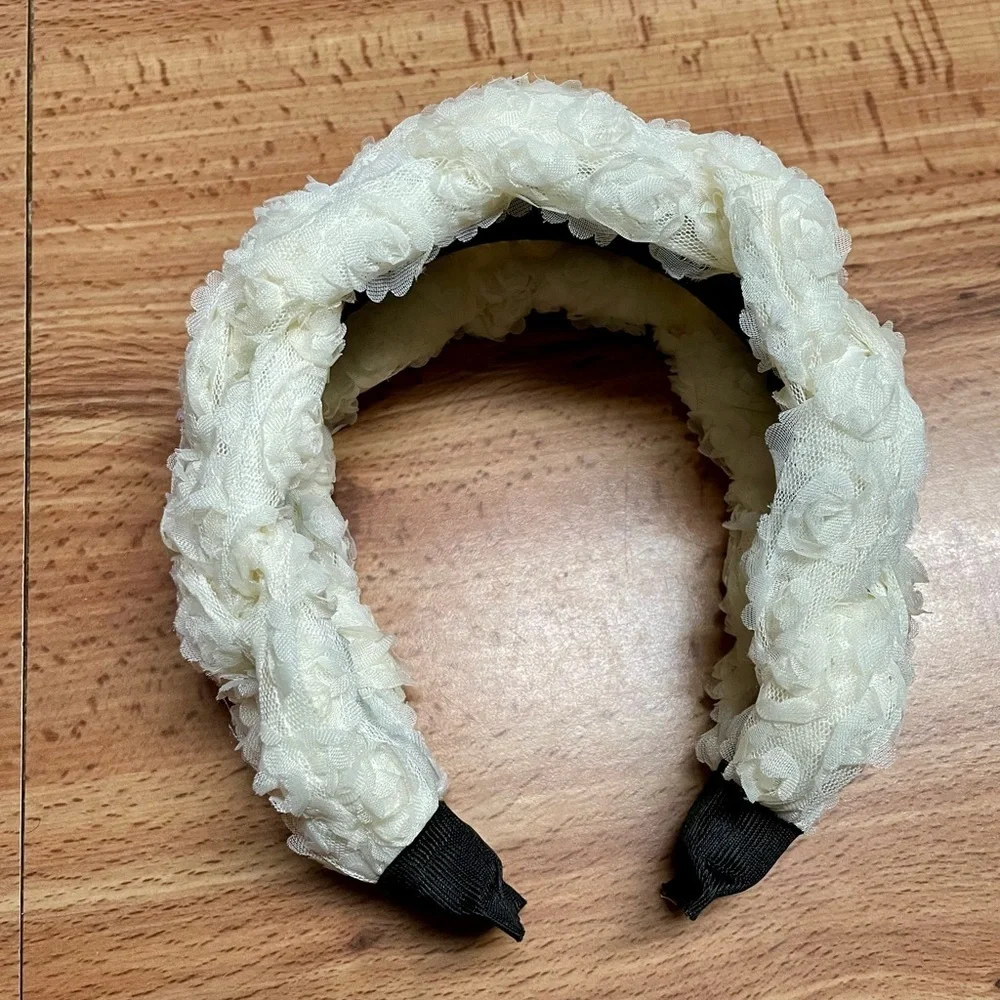 Thick Lace Braided Headband